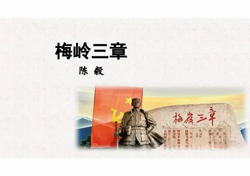 第15课《梅岭三章》课件-2024-2025学年统编版语文七年级上册(2024)