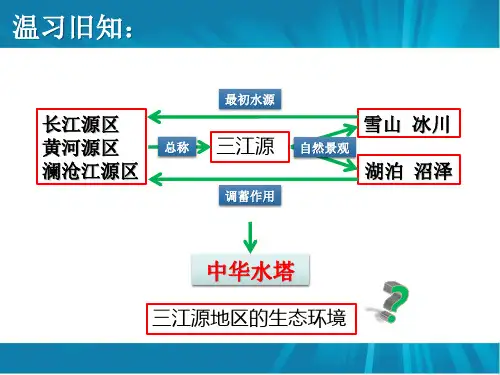 《第二节 高原湿地──三江源地区》PPT课件(河北省县级优课)