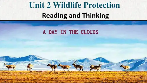 【课件】Unit+2+Reading+and+Thinking+课件-人教版(2019)必修第二册