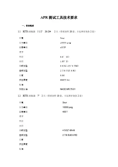 apr测试工具