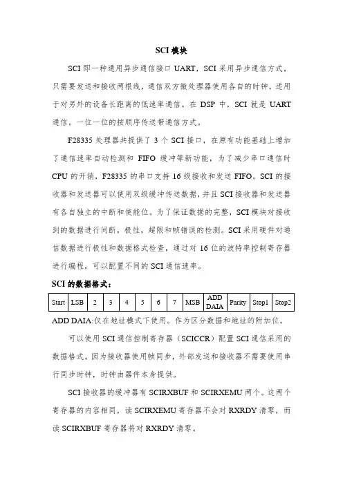 SCI模块讲解