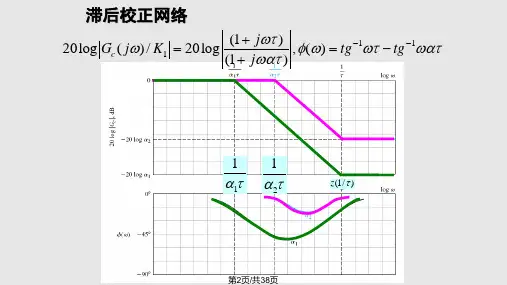滞后校正设计自动控制原理