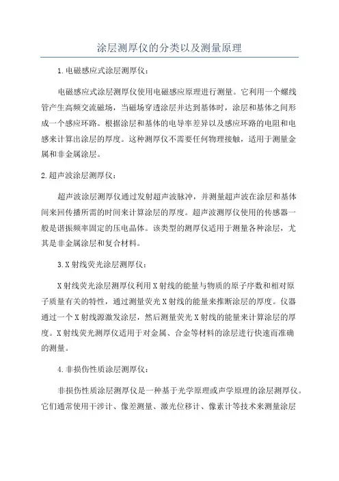 涂层测厚仪的分类以及测量原理