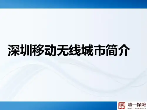 深圳无线城市简介