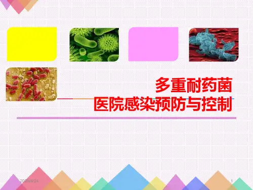 多重耐药菌感染预防与控制全篇