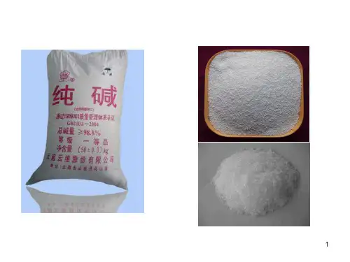 氨碱法制纯碱ppt课件