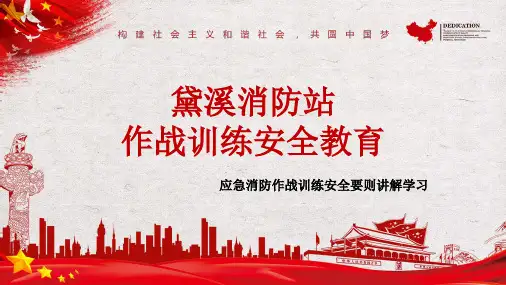 作战安全守则课件 黛溪中队  ....