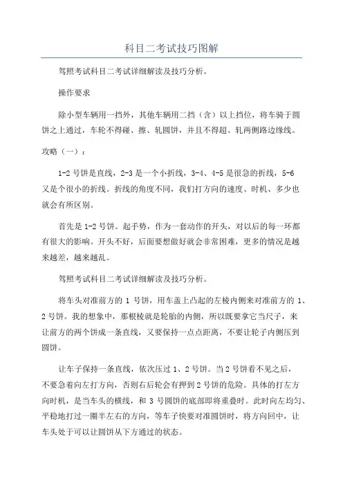 科目二考试技巧图解