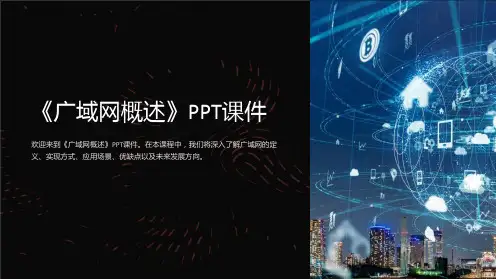 《广域网概述》课件