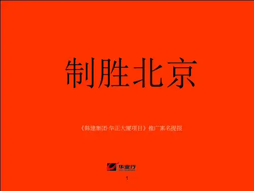 房地产案名提案ppt课件
