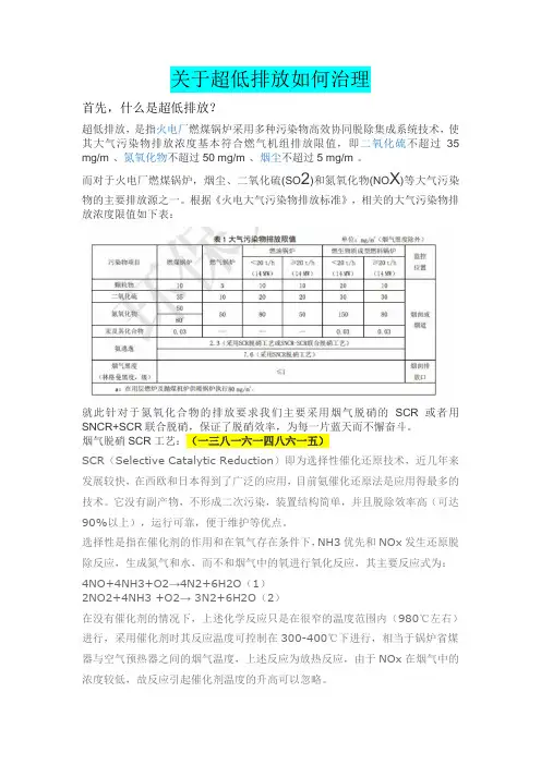 超低排放(脱硝)如何治理—河北(上海湛流环保工程有限公司)