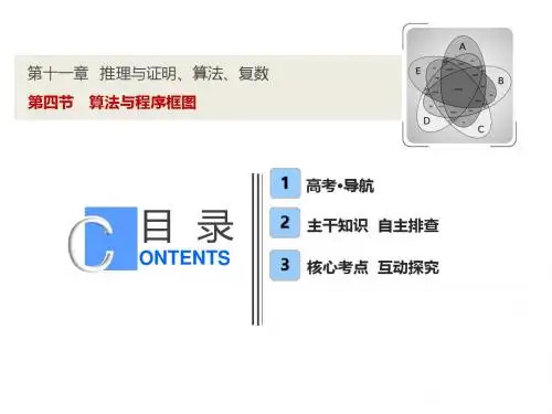 2019届高三数学一轮复习精品课件：第十一章 第4节 算法与程序框图