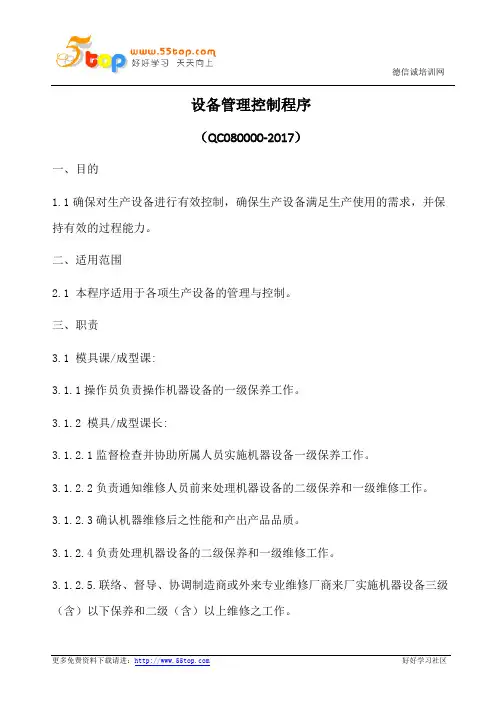 HSF设备管理控制程序