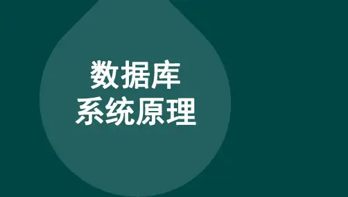 04735 数据库系统原理