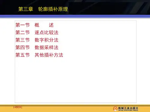 插补与刀补计算原理
