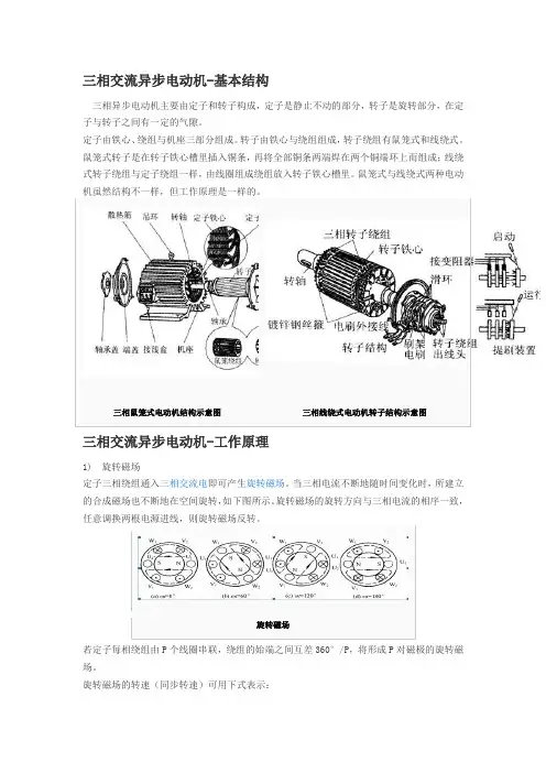 三相交流异步电动机-基本结构