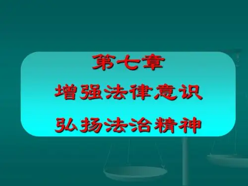 思想道德修养与法律基础 第7章xin