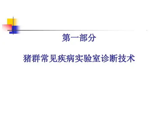 猪群常见疾病诊断