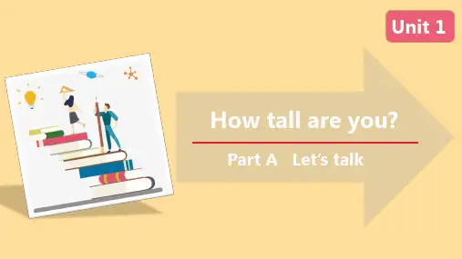 人教版PEP英语六年级下册-Unit 1 A Let’s talk