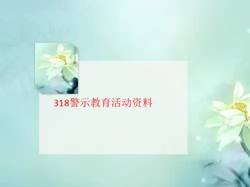 318警示教育讲义活动资料