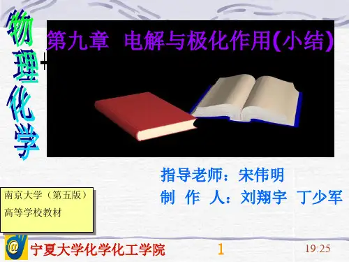 电解与极化作用(小结)汇总