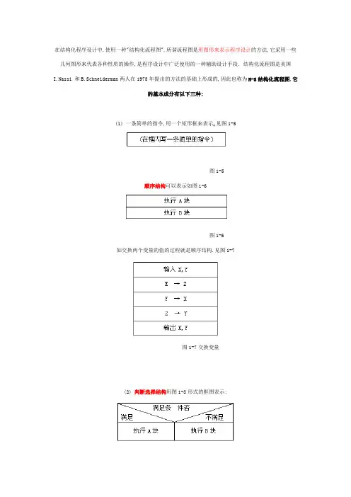 结构化流程图