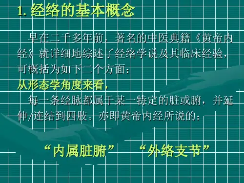 经络学说与养生保健
