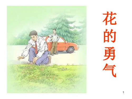 人教版语文四年级下册《花的勇气》ppt课件