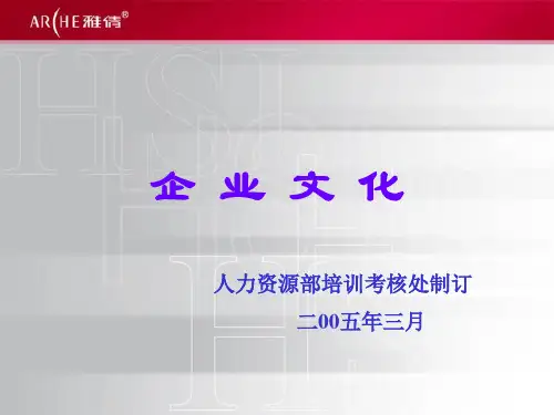 某公司企业文化概论(PPT 49页)