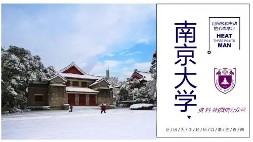 南京大学PPT模板-7