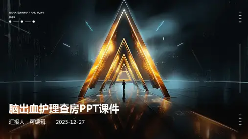 脑出血护理查房ppt课件