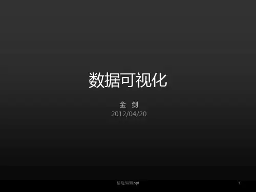 数据可视化ppt课件