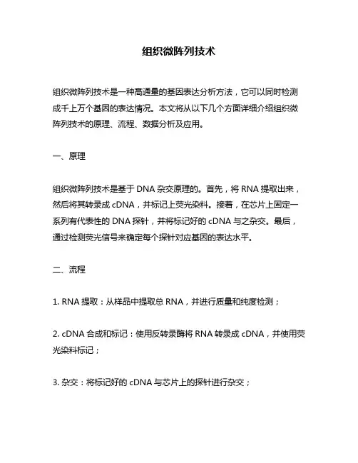 组织微阵列技术