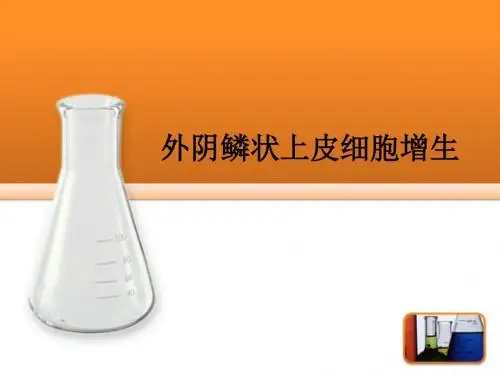 外阴鳞状上皮细胞增生ppt课件