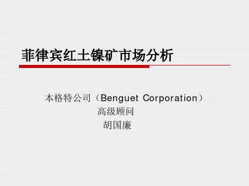 菲律宾红土镍矿市场分析