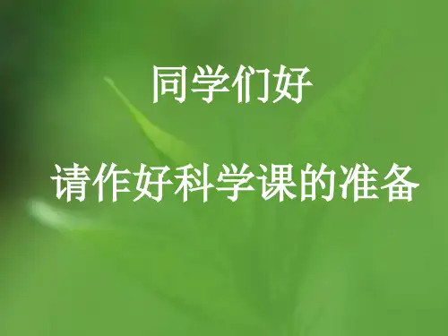 教科版四年级科学下册第四单元《第4课观察、描述矿物一PPT课件》