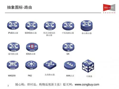 《H3C 全系列产品图标库(ppt 47页)》