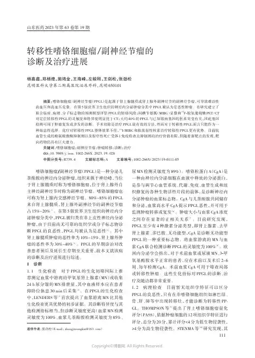 转移性嗜铬细胞瘤