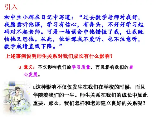 师生交往精品PPT课件