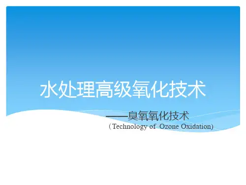 水处理高级氧化技术