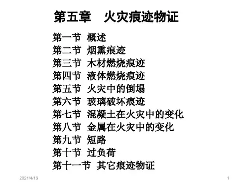 痕迹物证(1-4)ppt课件