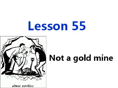 新概念二-Lesson55-PPT课件