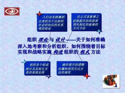 组织理论与设计3-1