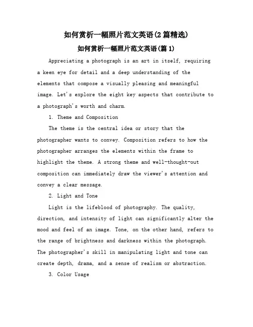 如何赏析一幅照片范文英语(2篇精选)