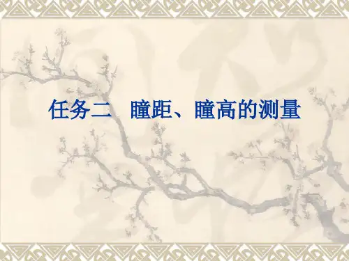 15瞳距瞳高测量