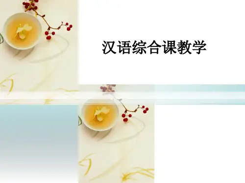 汉语综合课教学ppt课件