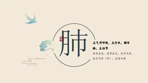 中医五脏之肺