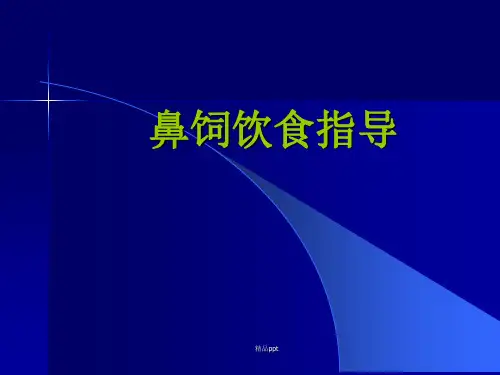 鼻饲饮食指导PPT课件