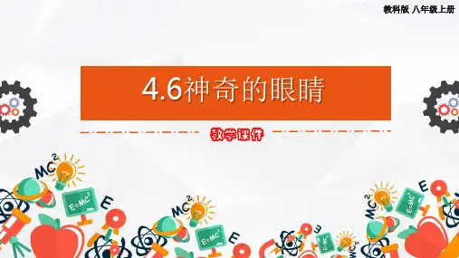 教科版八年级物理上册《神奇的眼睛》教学课件