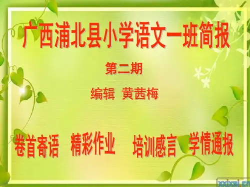 国培简报第2期